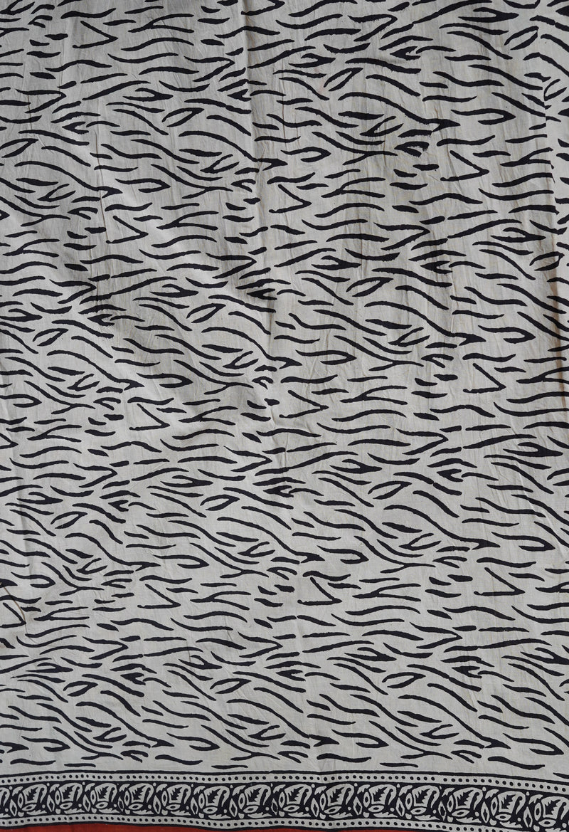 Multi Pure  Preet Bagru Chanderi Sico Saree-UNM69394