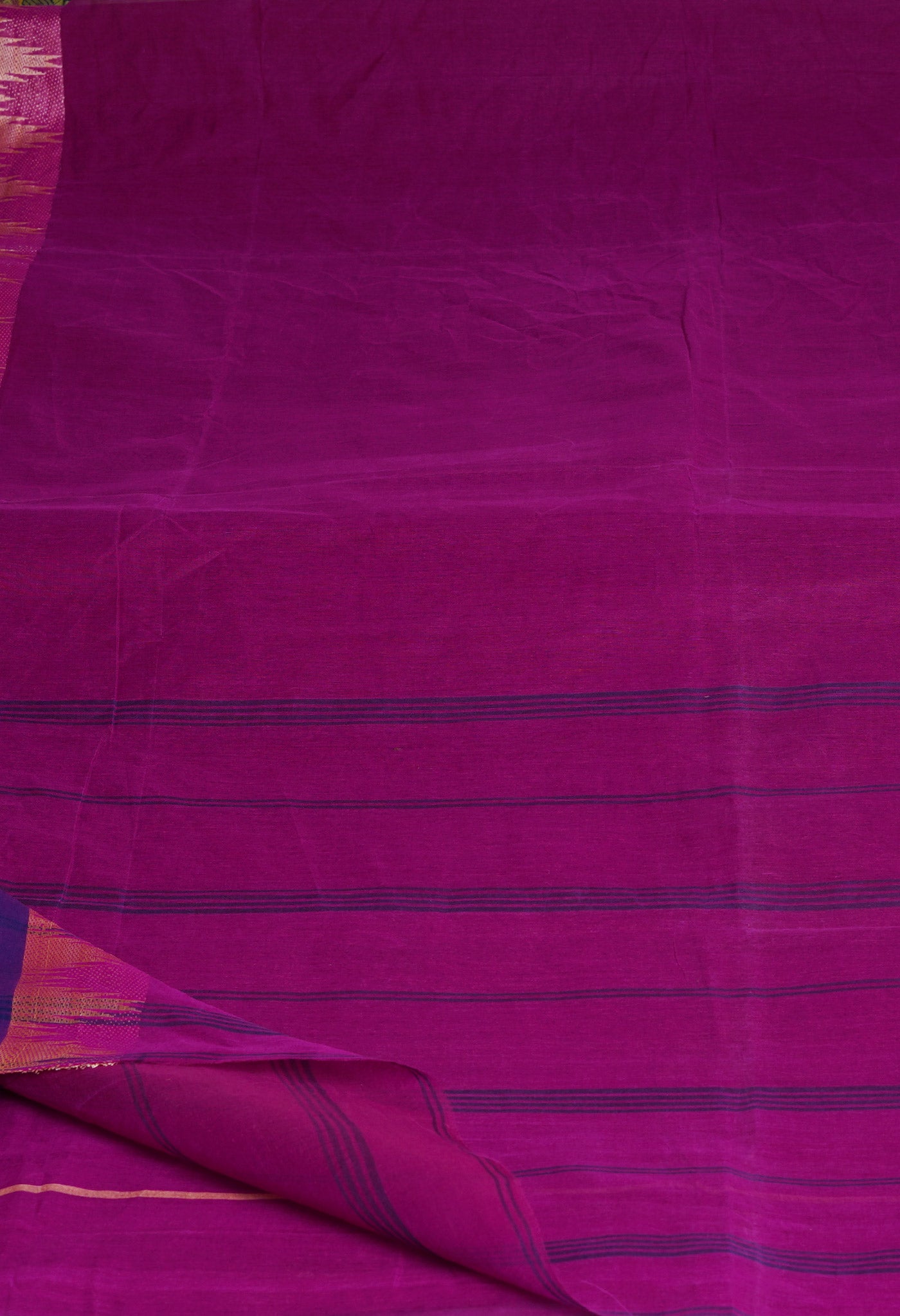 Pink Pure  Handloom Superfine Bengal Cotton Saree-UNM69621