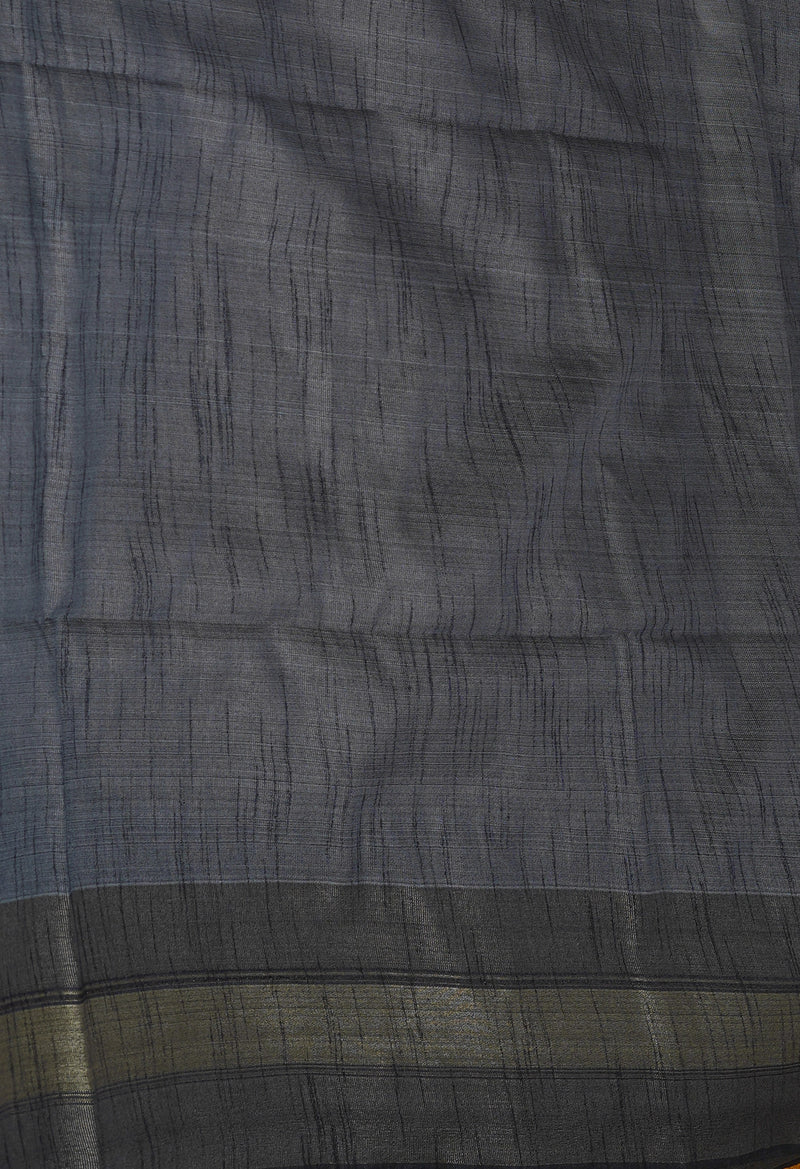 Cream  Dupion  Silk Saree-UNM69764