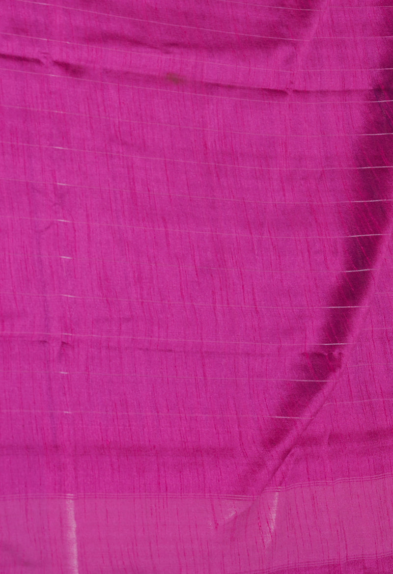 Dark Blue  Dupion  Silk Saree-UNM69832