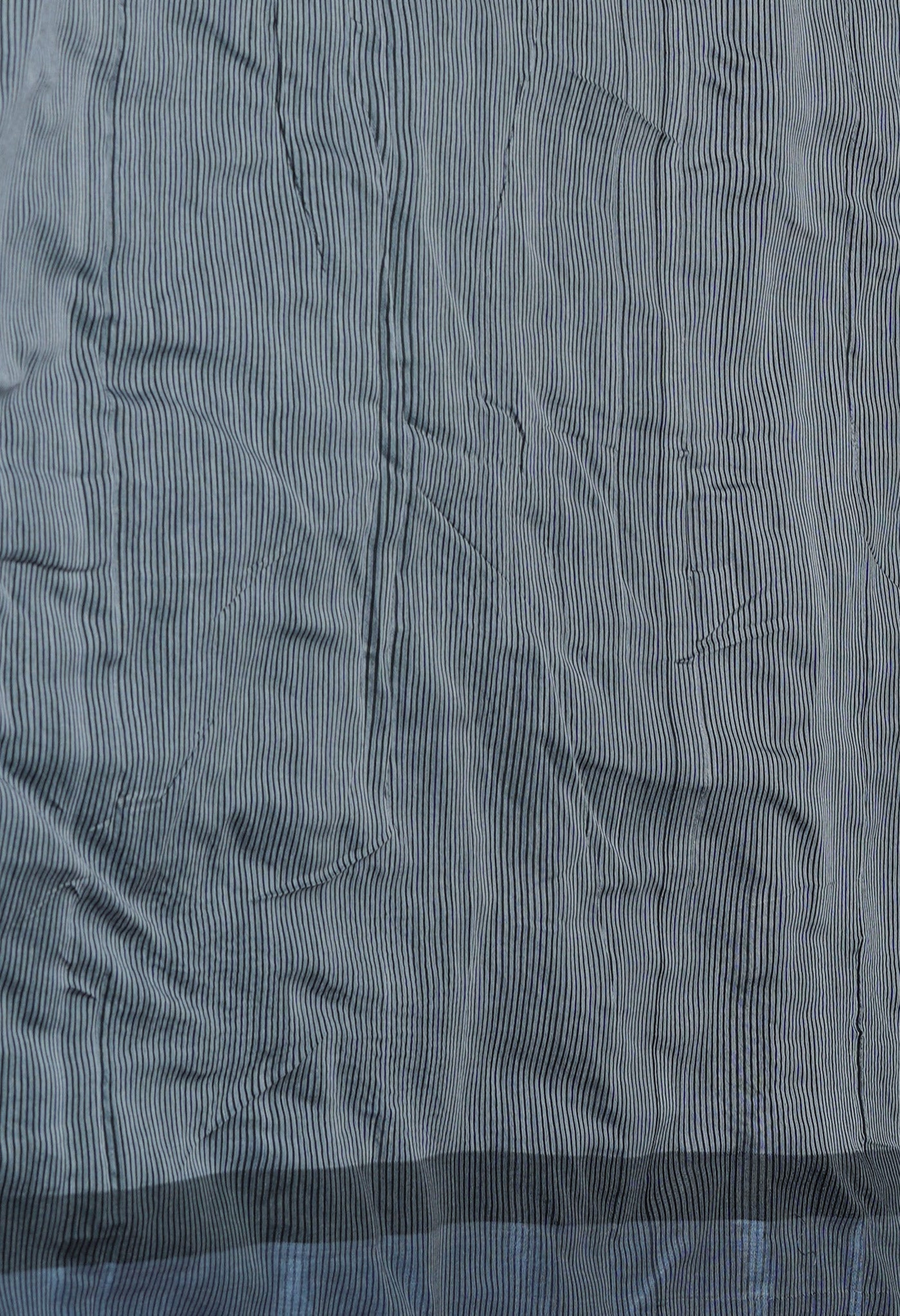 Dark Grey  Chanderi  Sico Saree-UNM69840