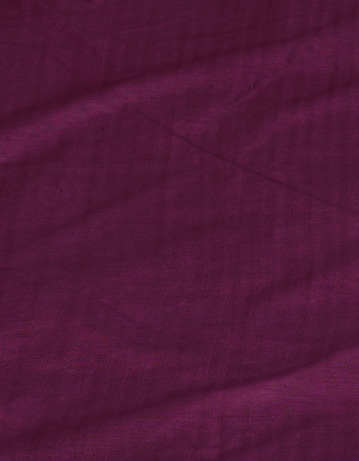 Grape Purple Pure  Batik Chanderi Silk Saree-UNM70093
