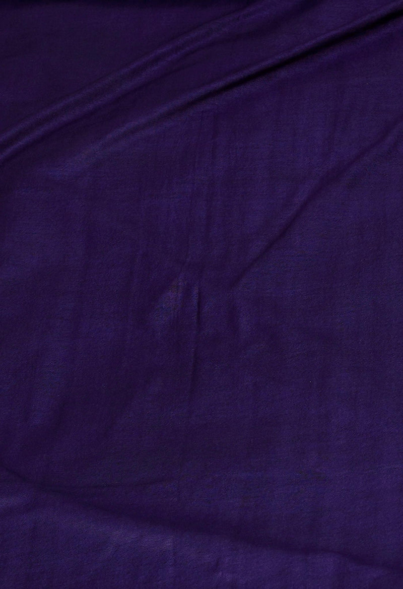 Violet Pure  Batik Chanderi Silk Saree-UNM70094
