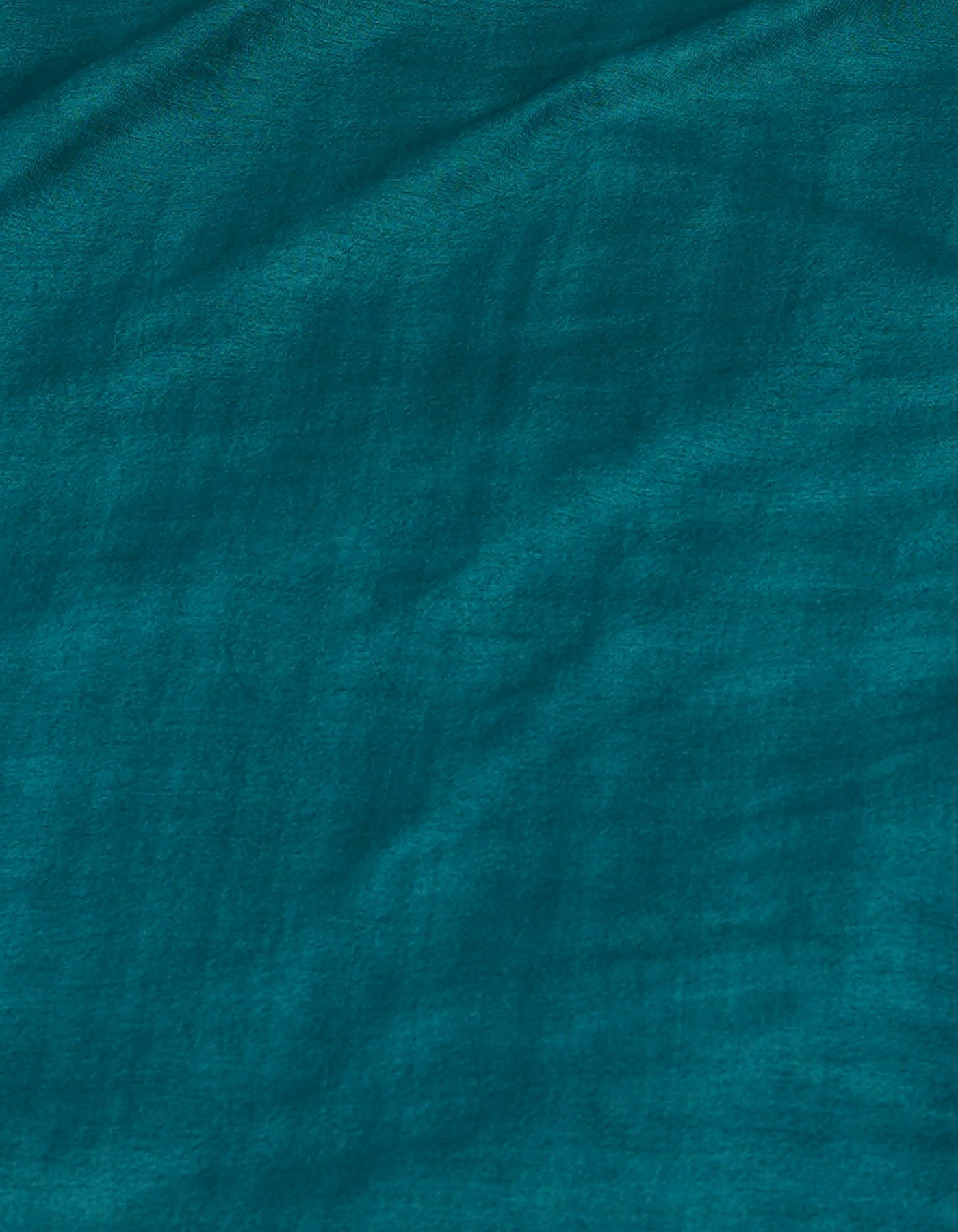 Turquoise Blue Pure  Batik Chanderi Silk Saree-UNM70114