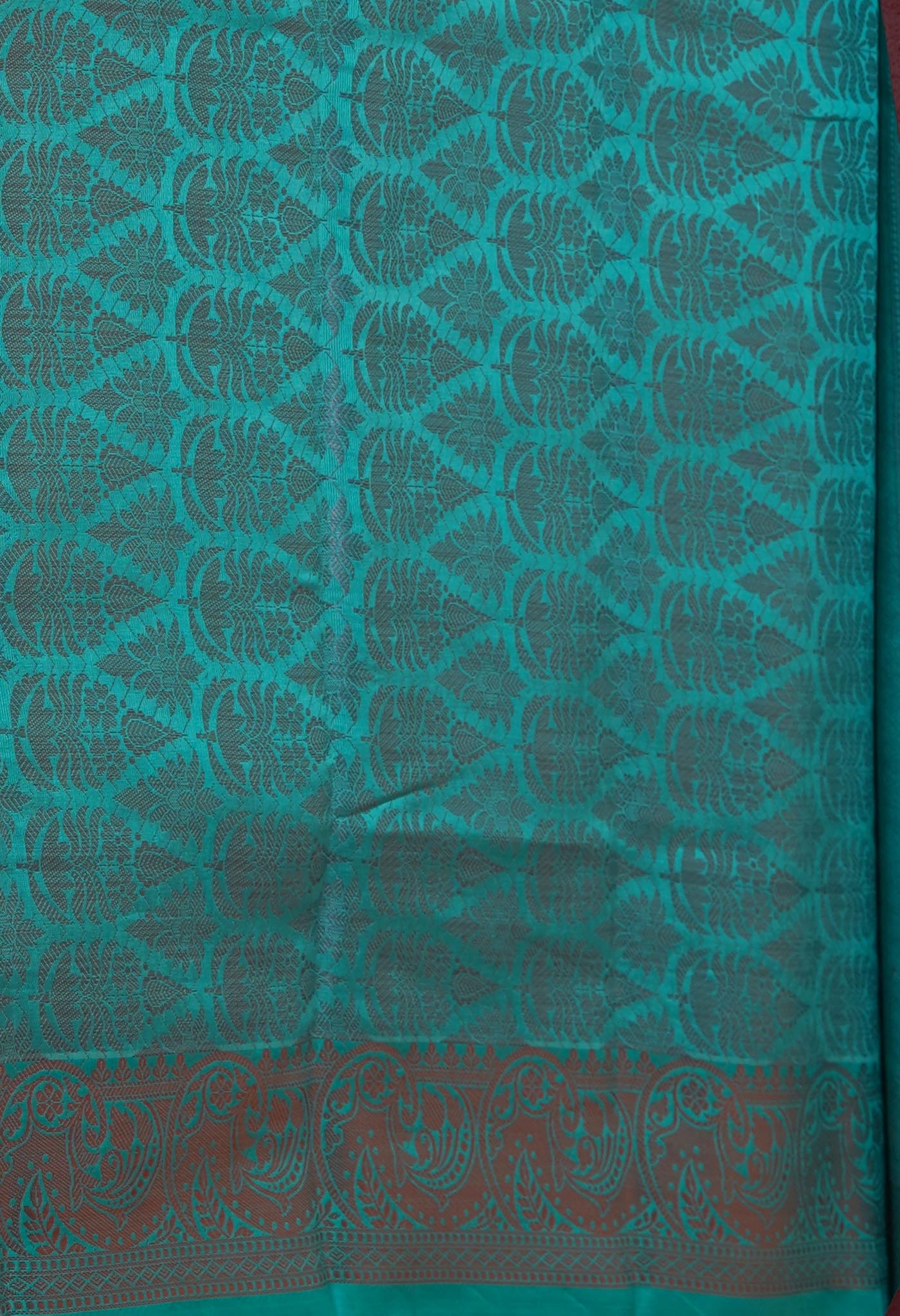Light Green  Fancy Banarasi Silk Saree-UNM70152