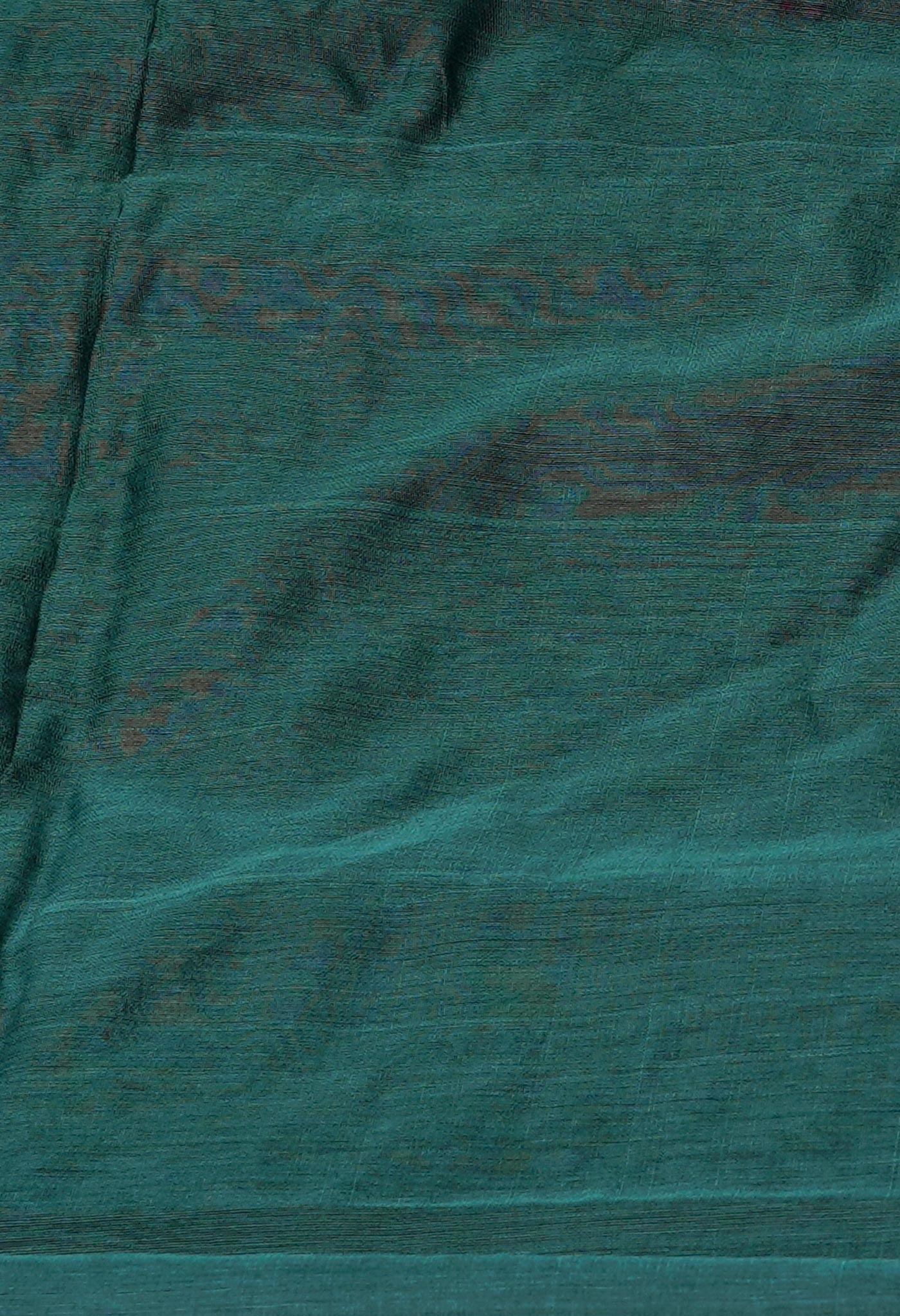 Blue Pure Handloom Dhakai Jamdhani Cotton Silk Saree-UNM70269