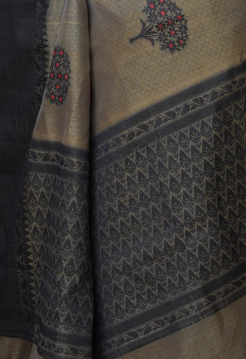 Light Brown  fancy Banarasi Silk Saree-UNM70298