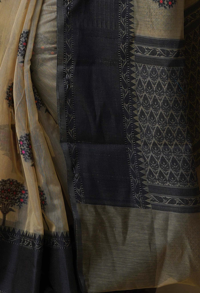 Light Brown  fancy Banarasi Silk Saree-UNM70298