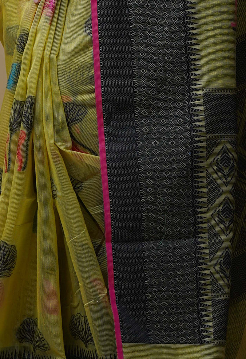 Light Green  fancy Banarasi Silk Saree-UNM70299