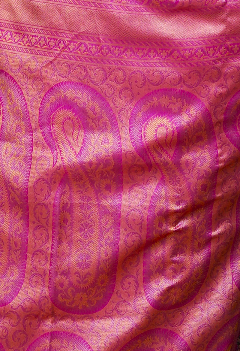 Purple  fancy Banarasi Silk Saree-UNM70315