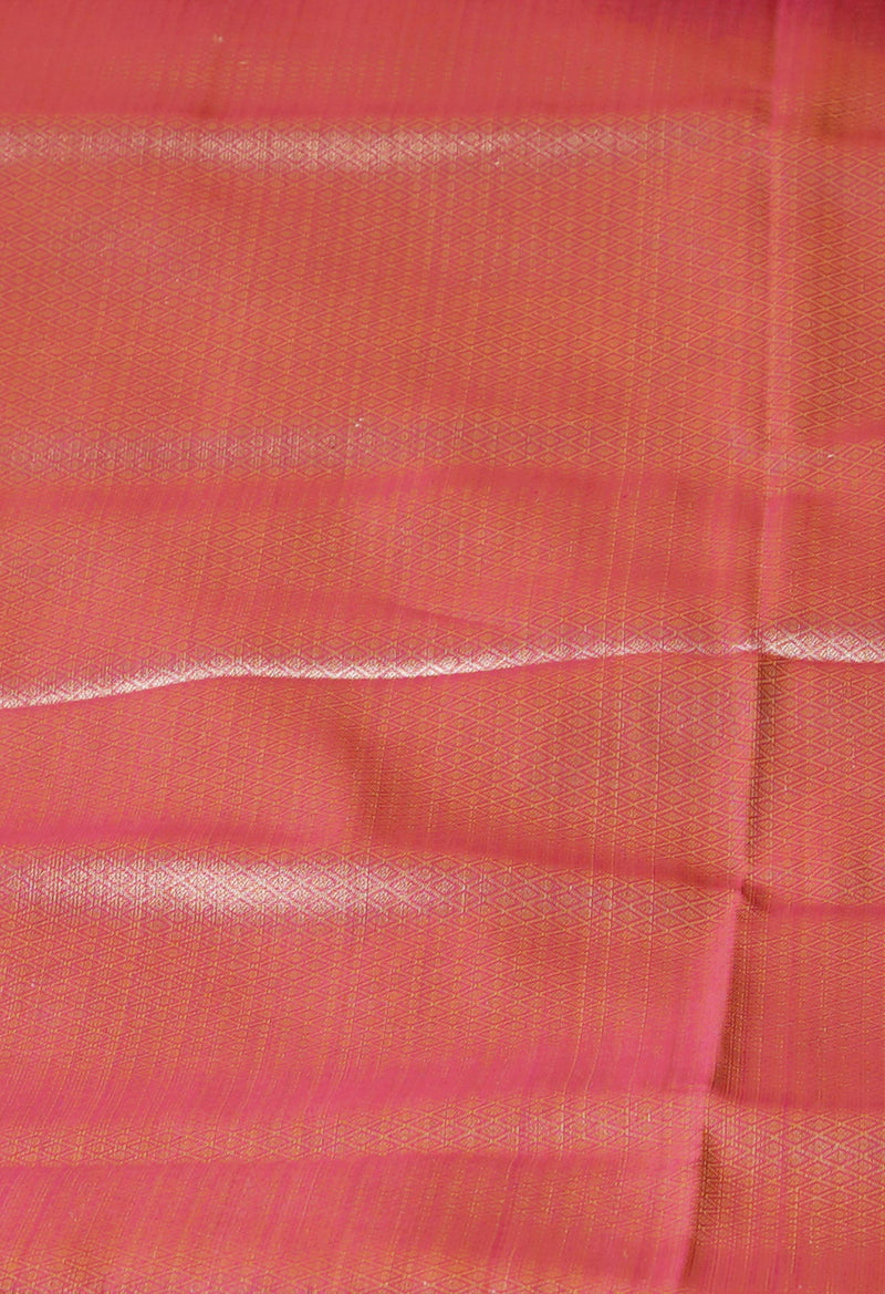 Peach -Multi  fancy Banarasi Silk Saree-UNM70319