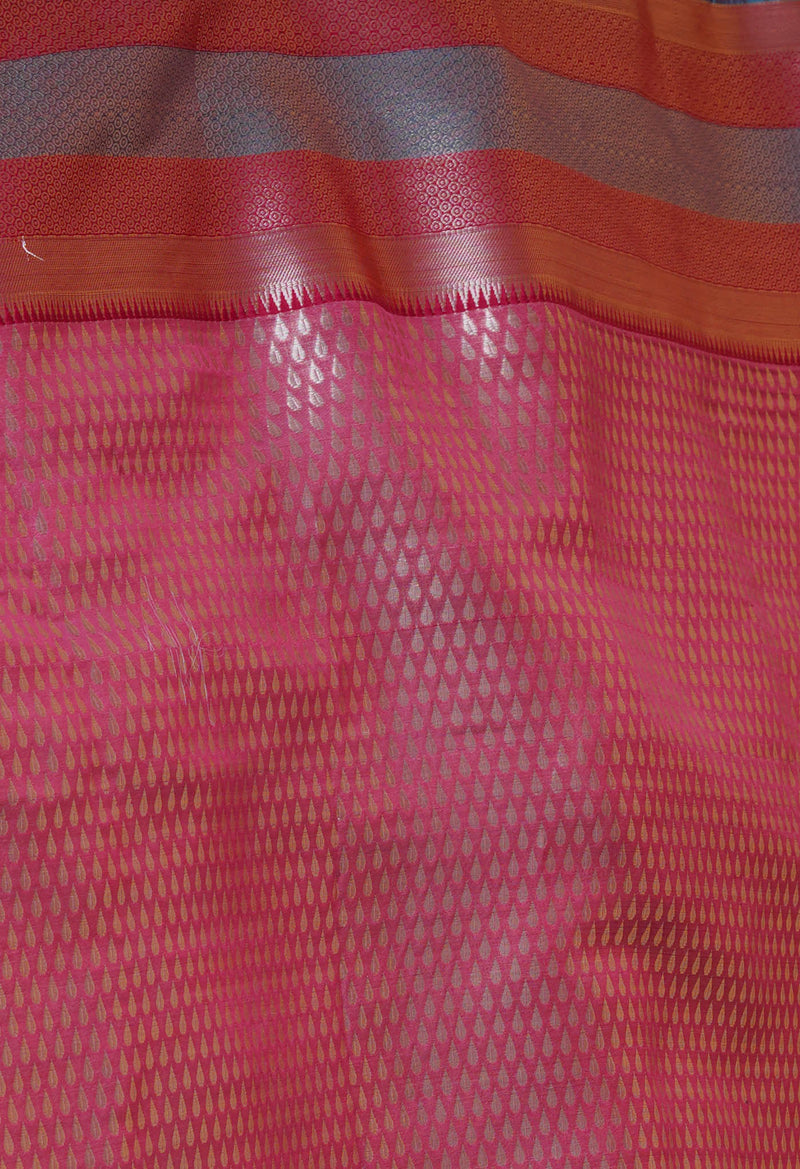 Light Blue  Fancy Banarasi Silk Saree-UNM70323