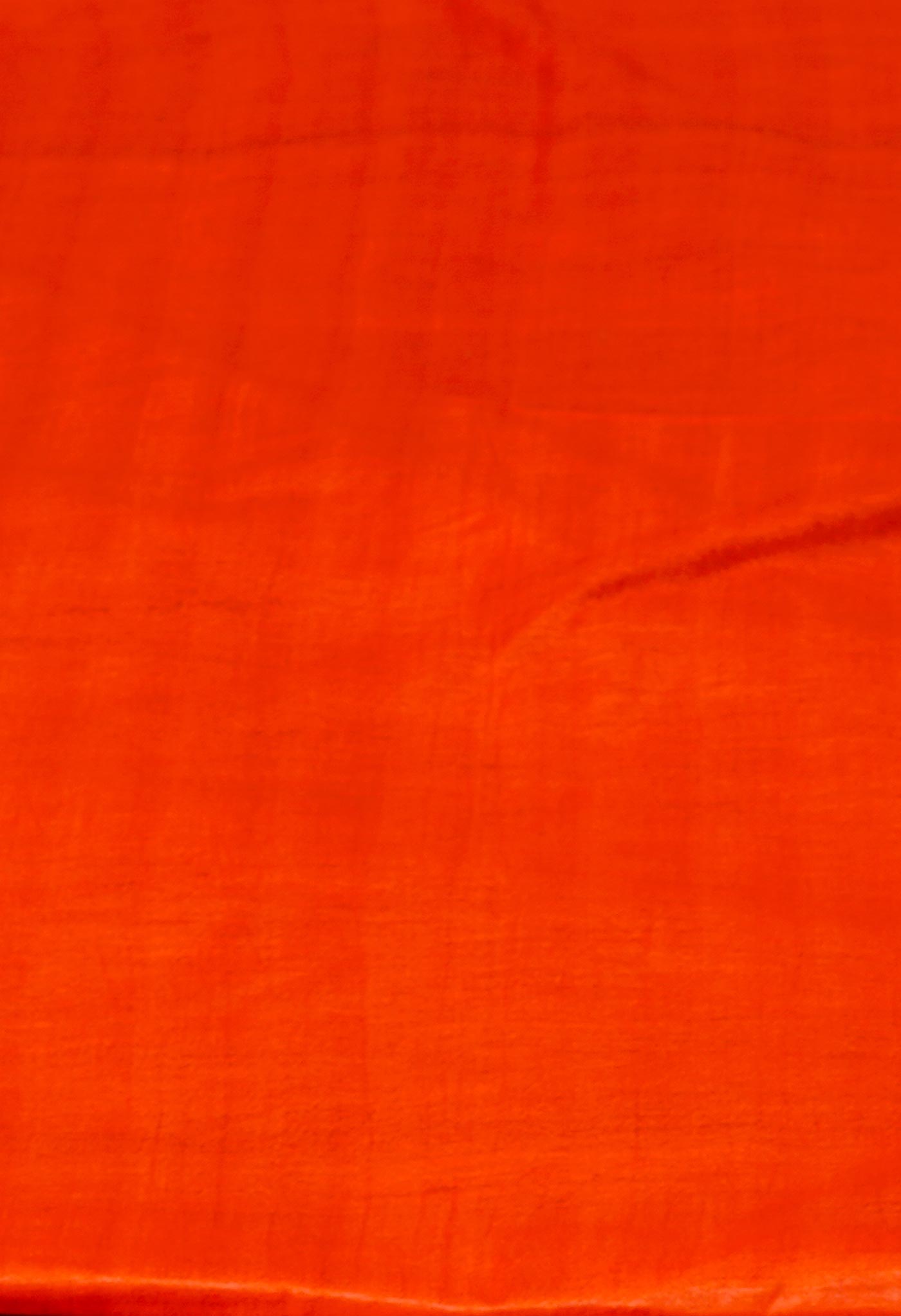 Black-Orange Pure  Batik Chanderi Silk Saree-UNM70468