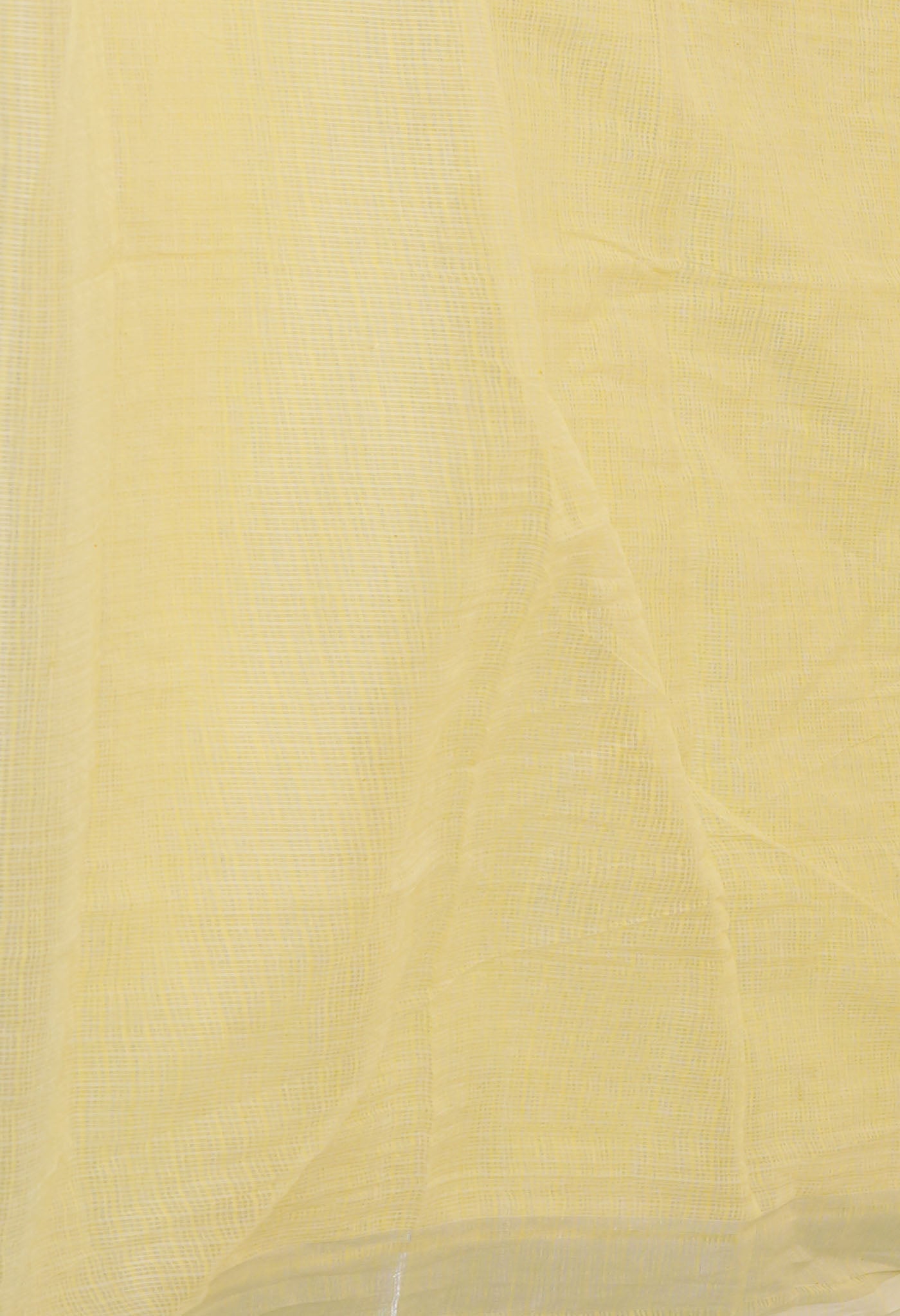 Yellow Pure Kota With Embroidery cotton Saree
