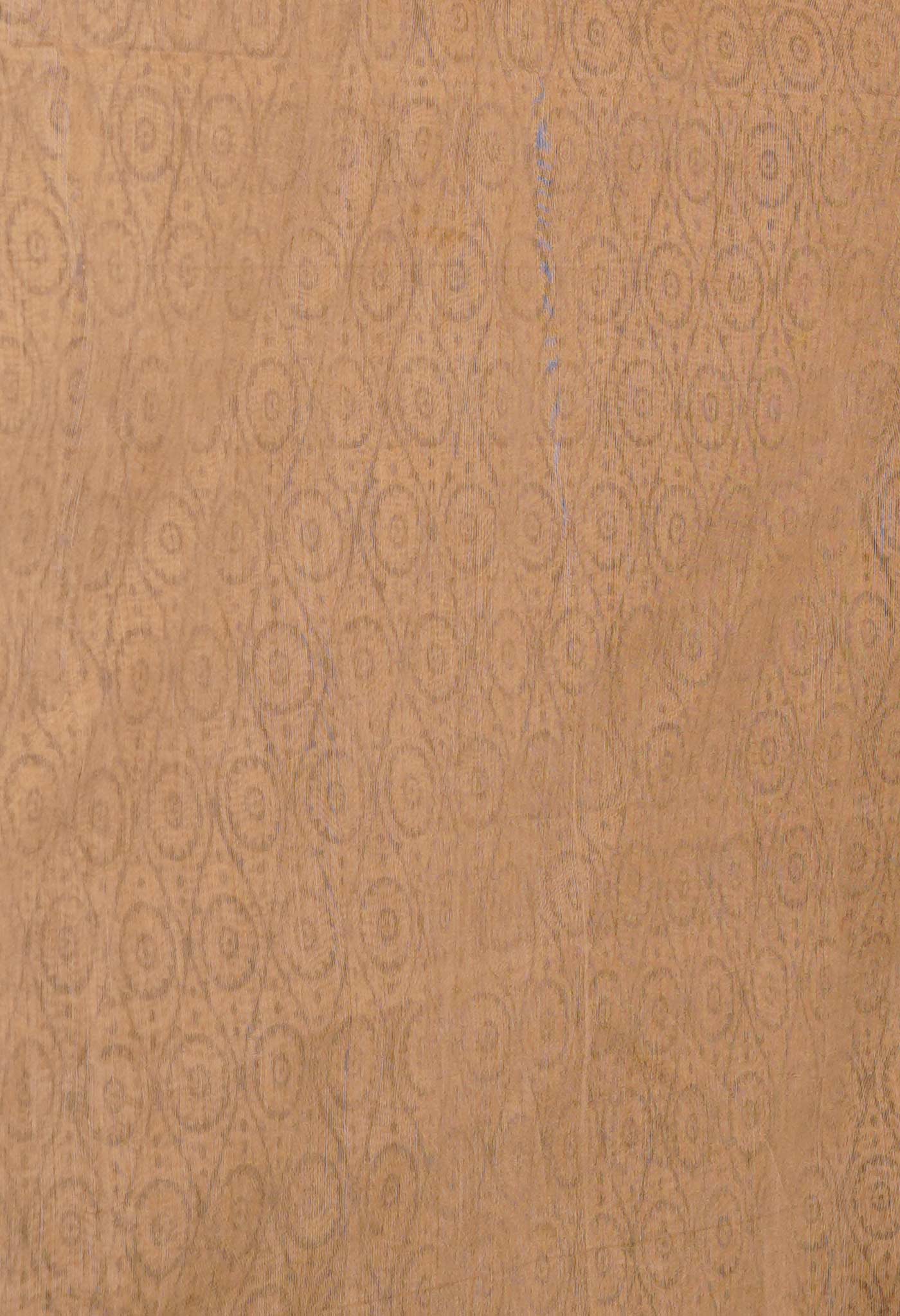 Cream  Chanderi Block Printed Sico Saree-UNM70595