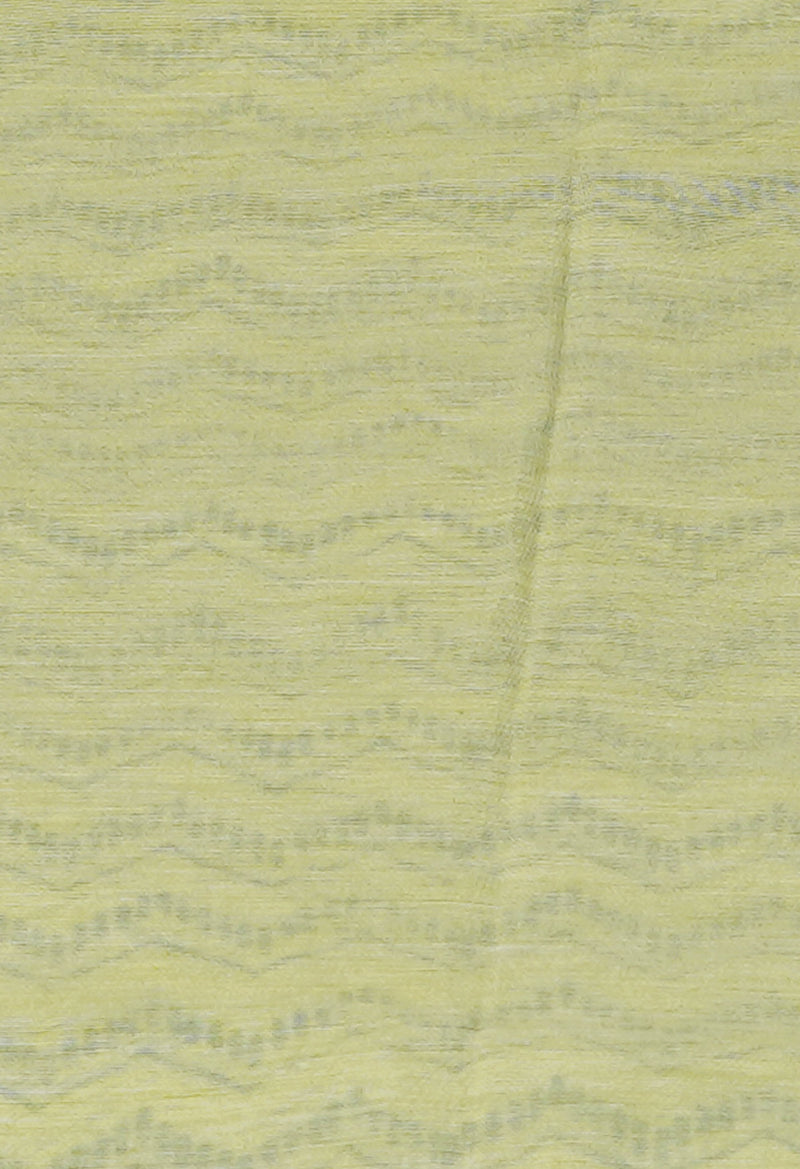 Green Pure  Block Printed Chanderi Sico Saree-UNM70682