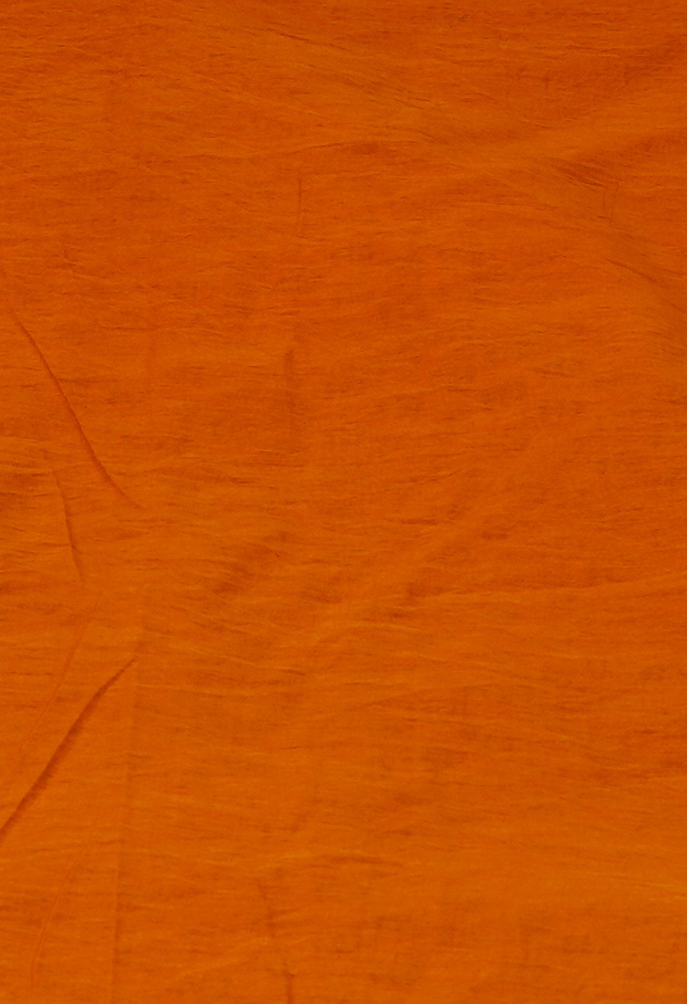 Orange Bagh Printed Chanderi Cotton Saree