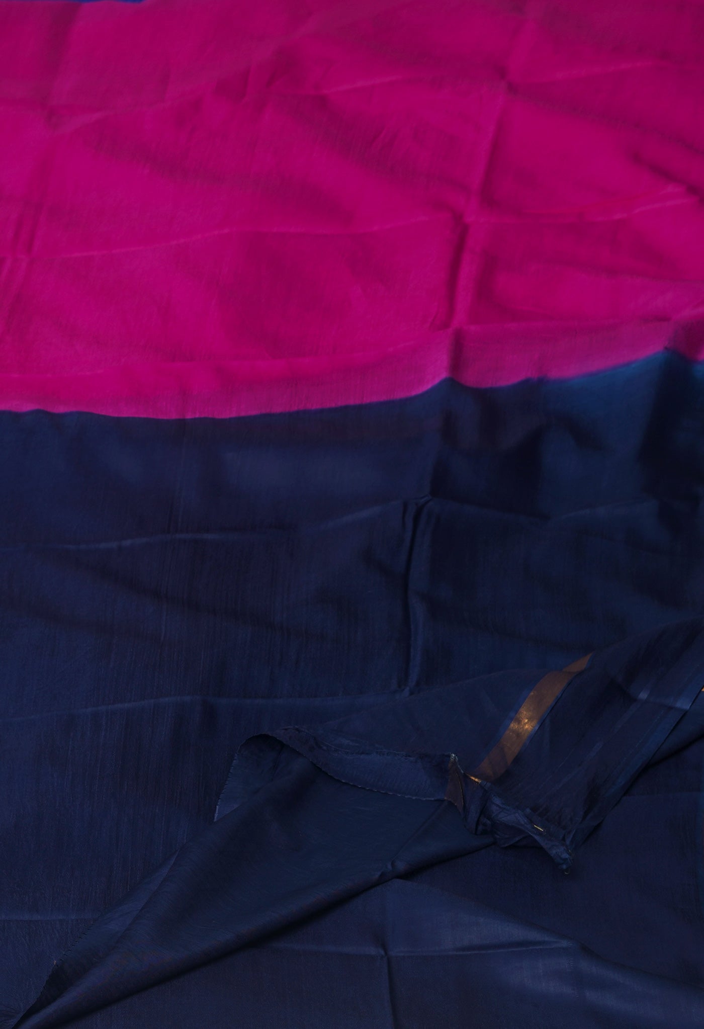 Pink Mangalagiri Silk Saree-UNM70890