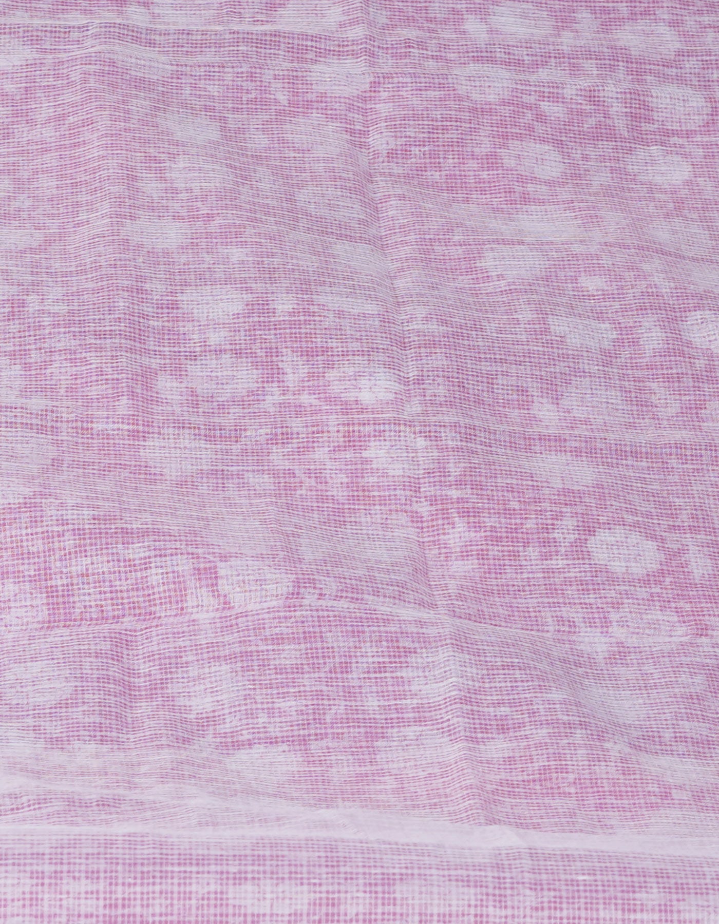 Pink Block Printed Kota Saree-UNM70938