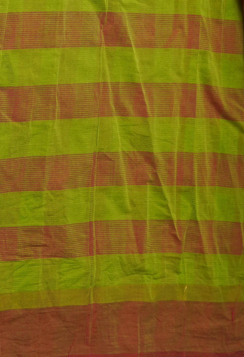 Multi Pure Handloom Mangalagiri Cotton Saree-UNM70951