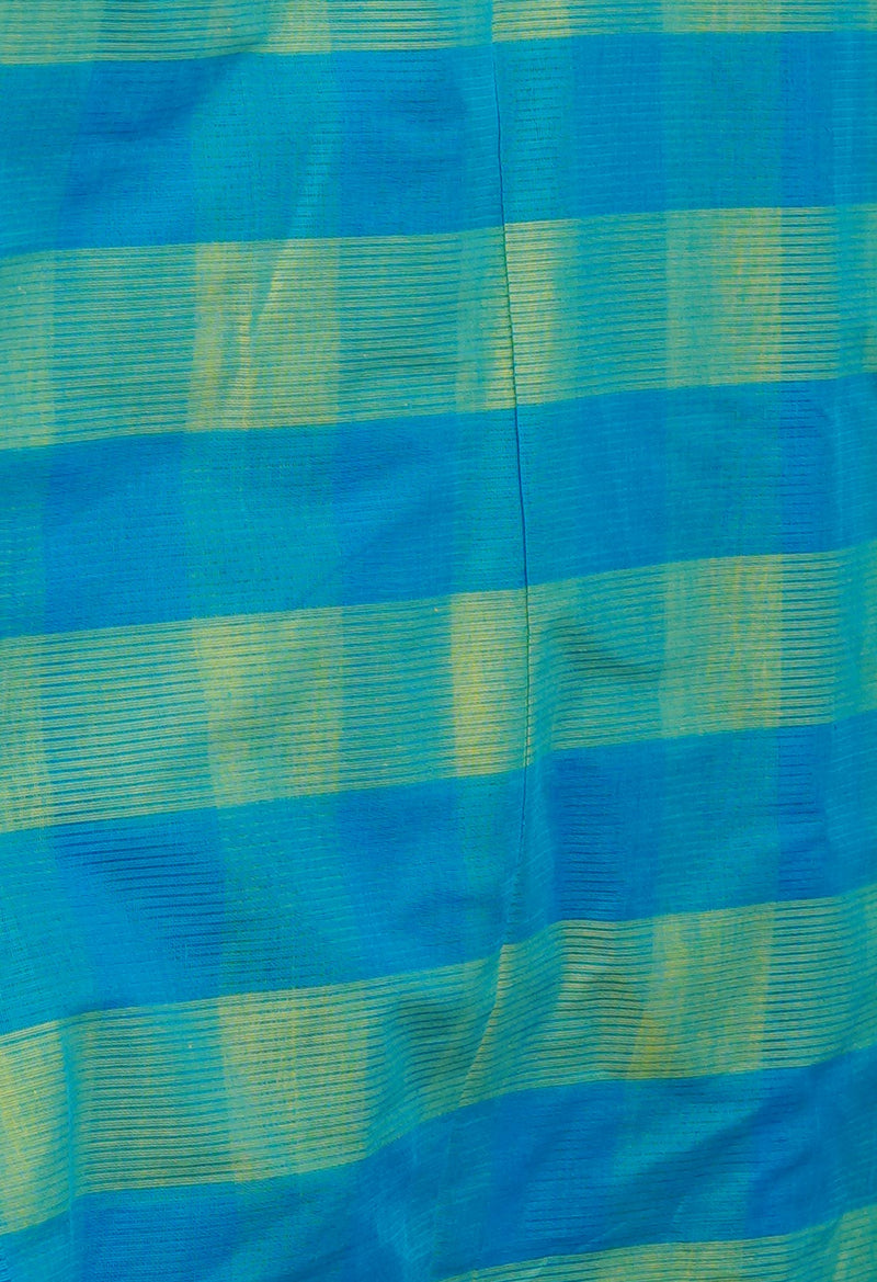 Multi Pure Handloom Mangalagiri Cotton Saree-UNM70954