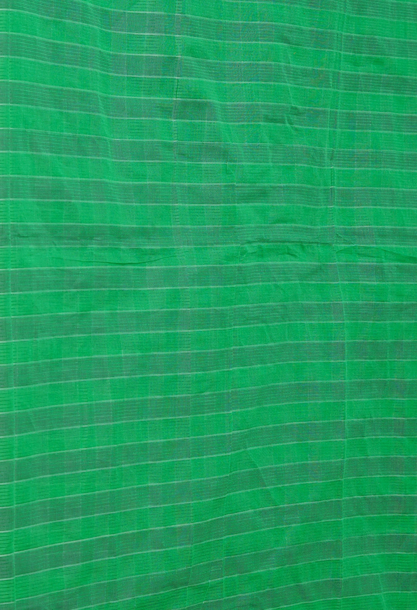 Green Pure Handloom Mangalagiri Cotton Saree-UNM70960