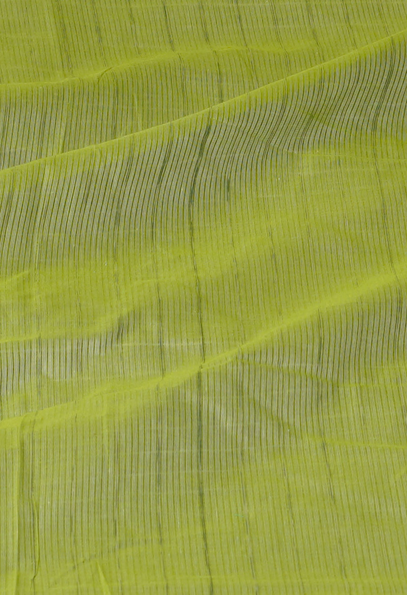 Grey Pure Handloom Mangalagiri Cotton Saree-UNM70973