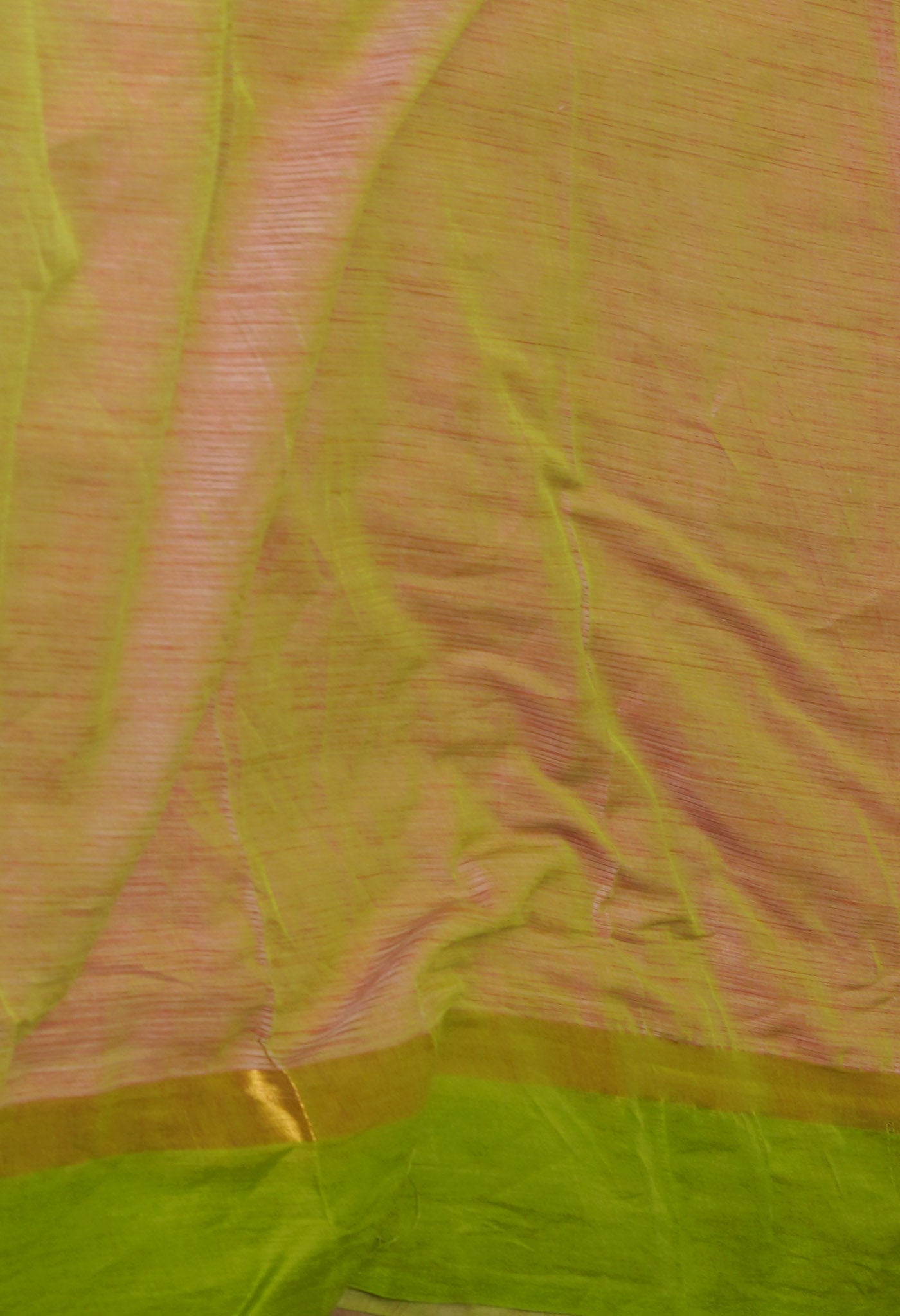 Pink Pure Handloom Mangalagiri Cotton Saree-UNM70990