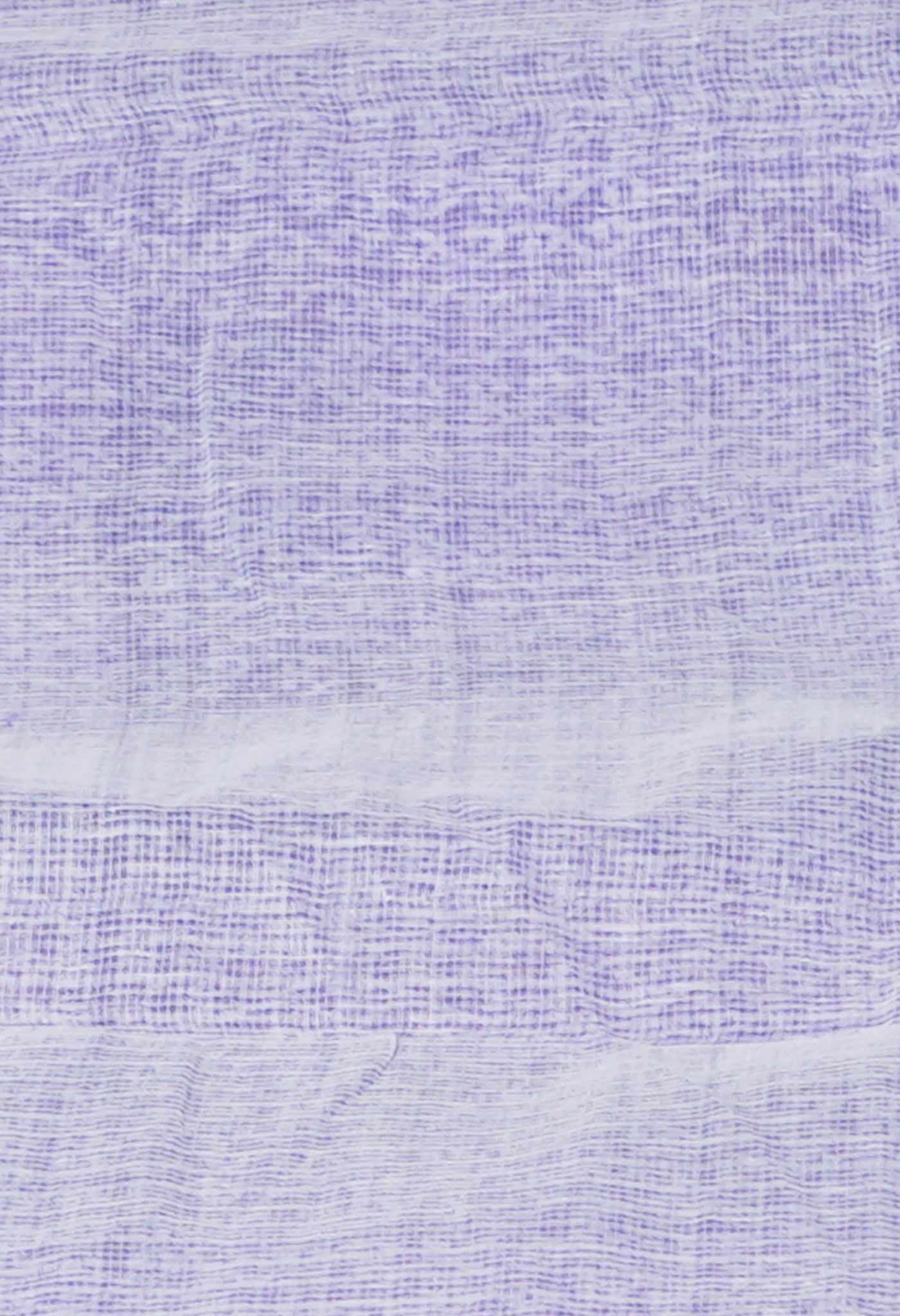 Violet Pure Block Printed Kota Cotton Saree- UNM71117