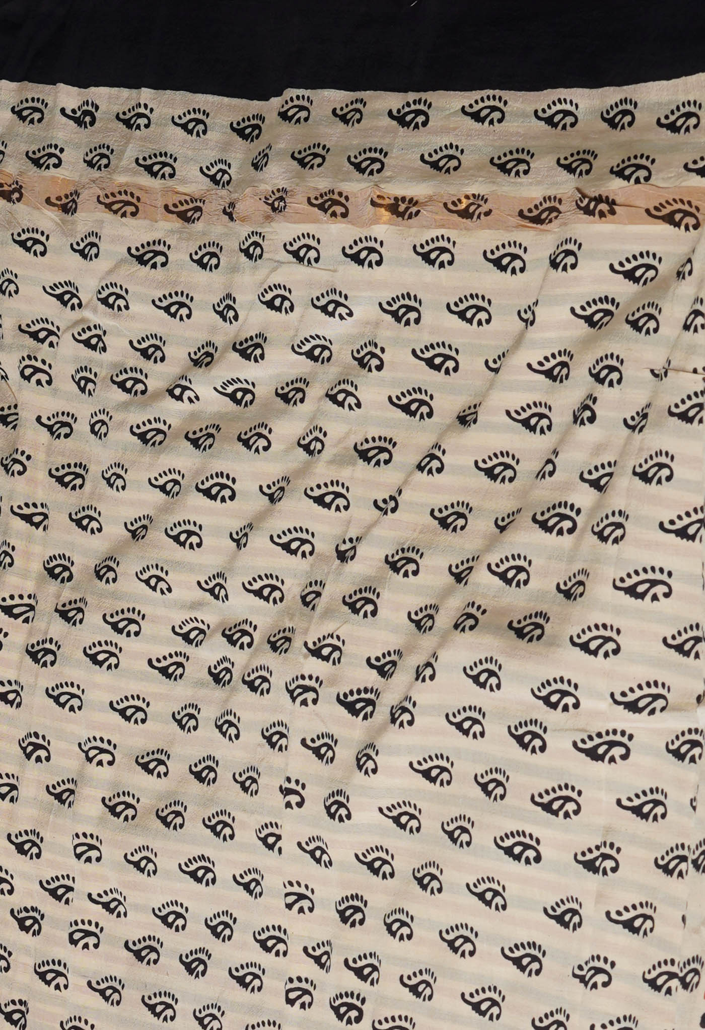 Multi Bagru Printed Soft Silk Saree-UNM71209