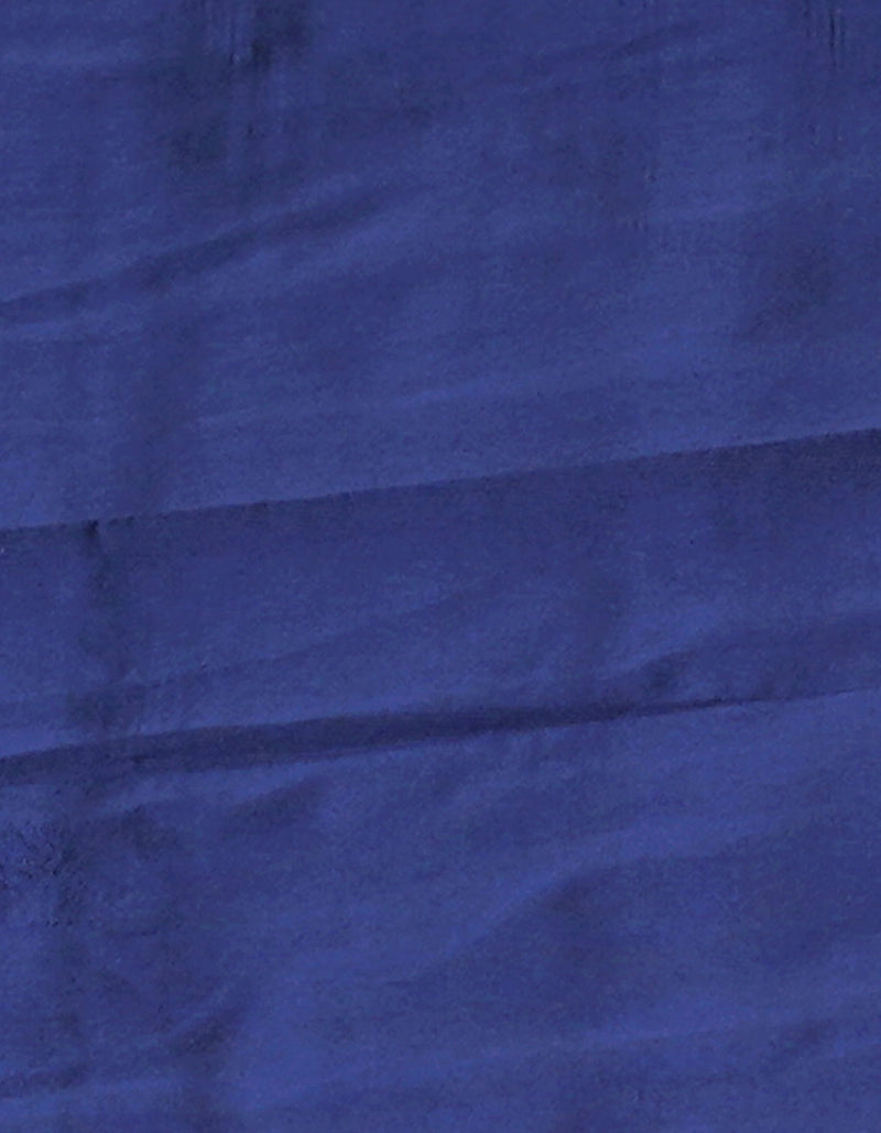 Navy Blue Banarasi Silk Saree-UNM71379