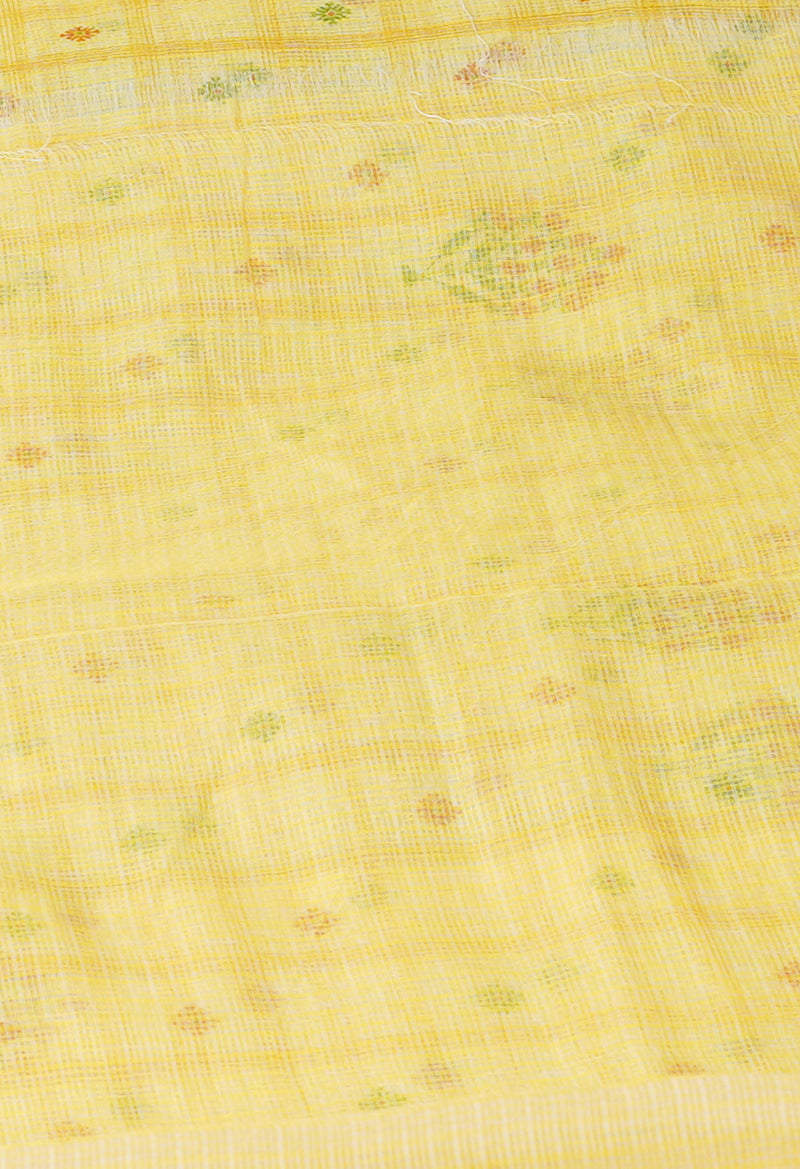 Orange Pure Patola Printed Kota Cotton Saree-UNM71497