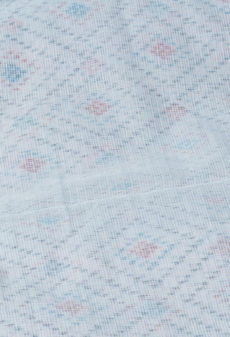 Light Blue Pure Patola Printed Kota Cotton Saree-UNM71506