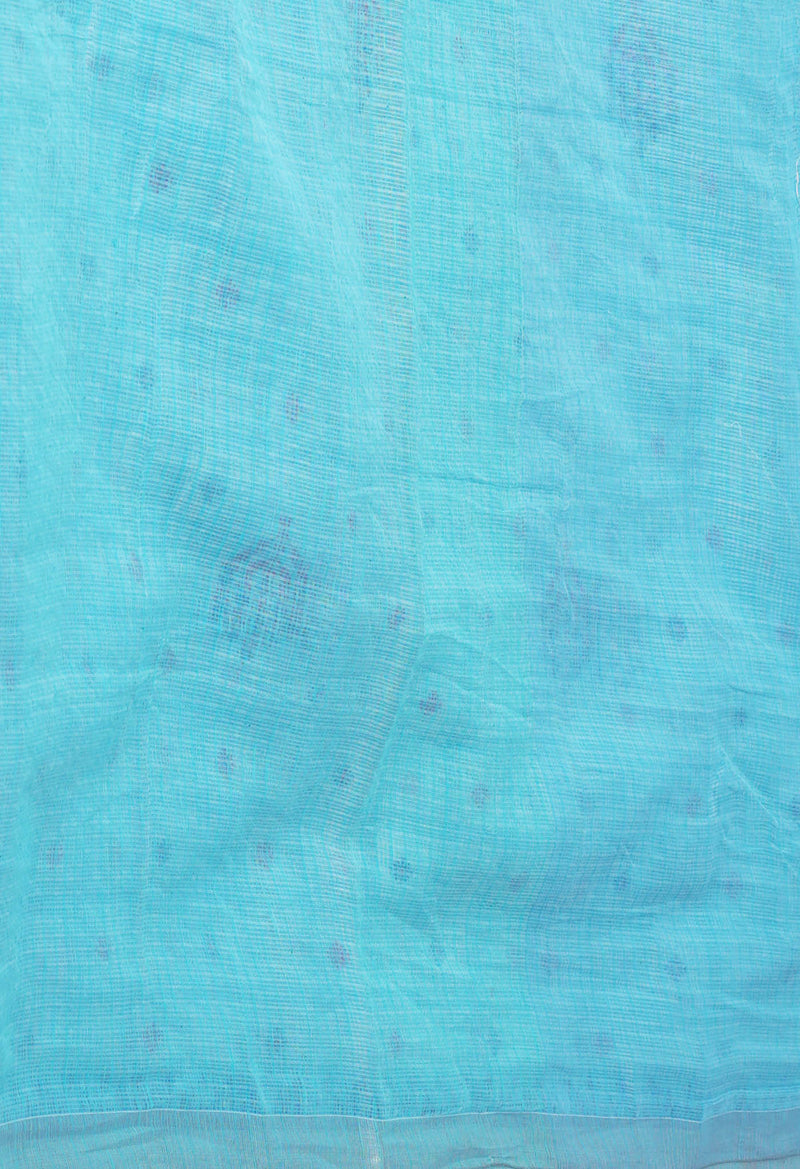 Blue Pure Patola Printed Kota Cotton Saree-UNM71518