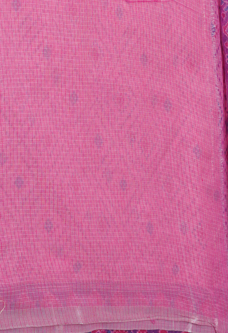 Pink Pure Patola Printed Kota Cotton Saree-UNM71525