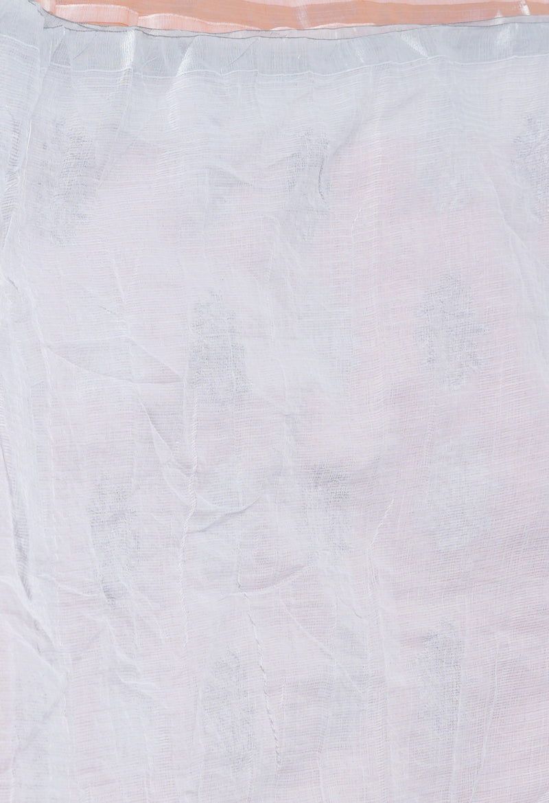 Grey Pure Sequence Embroidery Kota Cotton Saree-UNM71604