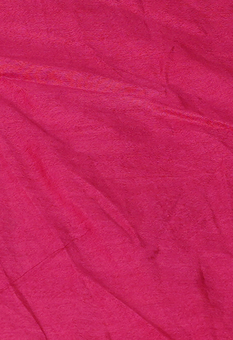 Pink  Chanderi Sico Saree-UNM71646