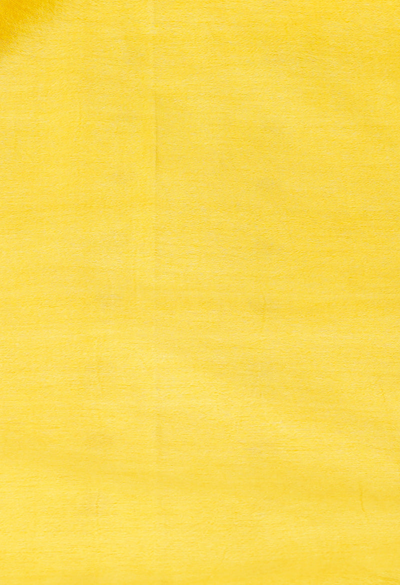 Yellow  Chanderi Sico Saree-UNM71655