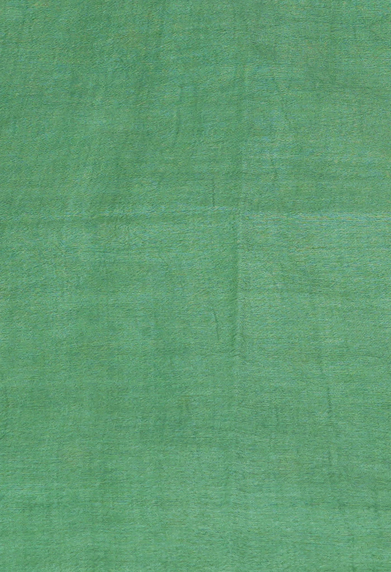 Green  Chanderi Sico Saree-UNM71661