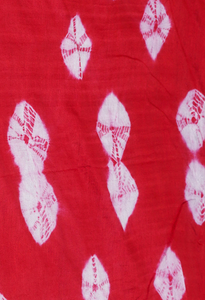 Black  Batik Printed Chanderi Sico Saree-UNM71677